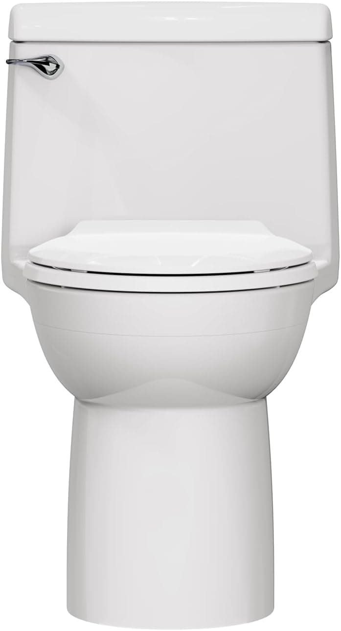 American Standard 2034314.020 Champion 4 One-Piece Toilet with Toilet Seat, Elongated Front, Chair Height, White, 1.6 gpf
