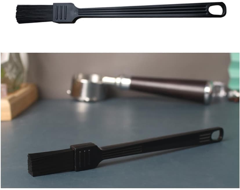 4 Pack Coffee Grinder Brush Espresso Machine Cleaner Tool with Stiff Nylon Bristle Barista Brushes for Dusting Cleaning Coffee Bean Grain Powder Grounds Burr Filter Cup