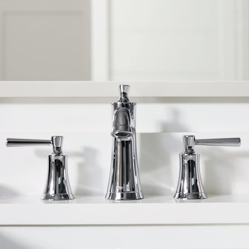 hansgrohe Joleena Transitional 2-Handle 3 7-inch Tall Bathroom Sink Faucet in Brushed Nickel, 04774820