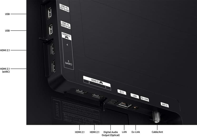 Samsung 65-Inch Class OLED 4K S90D Series HDR+ Smart TV w/Dolby Atmos, Object Tracking Sound Lite, Motion Xcelerator, Real Depth Enhancer, 4K AI Upscaling, Alexa Built-in (QN65S90D, 2024 Model)