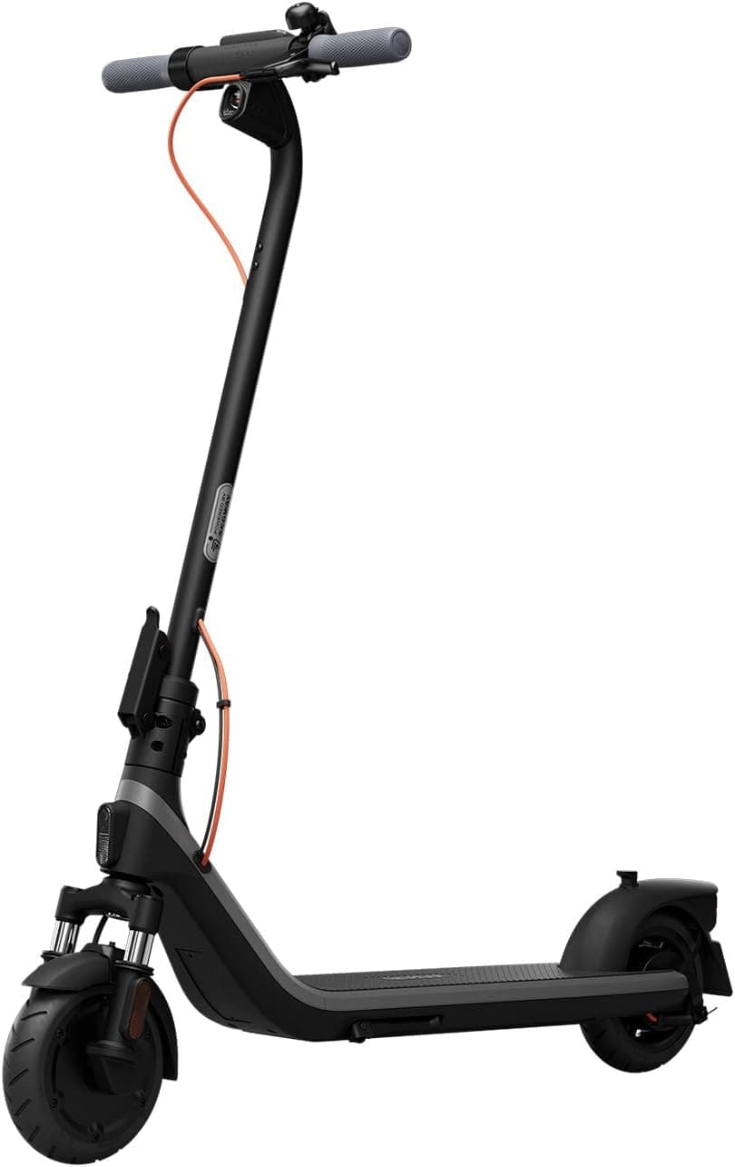 Segway Ninebot E2 Plus II/ E2 Pro Electric Scooter, 15.5 mph Top Speed, Front Suspension (E2P2 Only), Portable Kick Scooter for Adults, UL-2272 2271 Certified