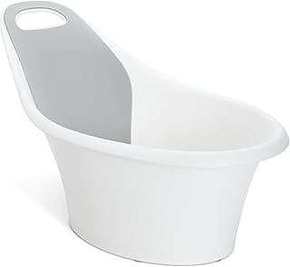 Munchkin® Sit & Soak™ Baby Bath Tub, 0-12 Months, White, 25 x 16.25 x 15 Inch