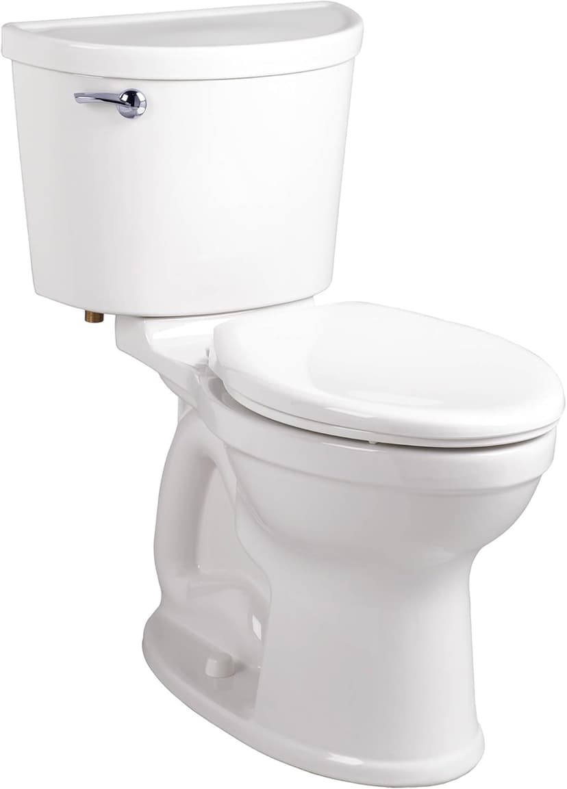 American Standard 211CA004.020 Champion PRO Two-Piece 1.6 gpf/6.0 Lpf Standard Height Elongated Toilet Without Seat, White