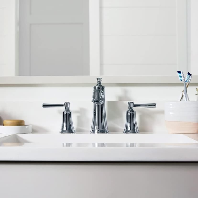 hansgrohe Joleena Transitional 2-Handle 3 7-inch Tall Bathroom Sink Faucet in Brushed Nickel, 04774820