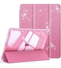 Fintie Case for iPad 9th Generation (2021) / 8th Generation (2020) / 7th Gen (2019) 10.2 Inch, Fully-Body Rugged Heavy Duty Shockproof Protective Case with Built-in Kickstand for Kids, Purple