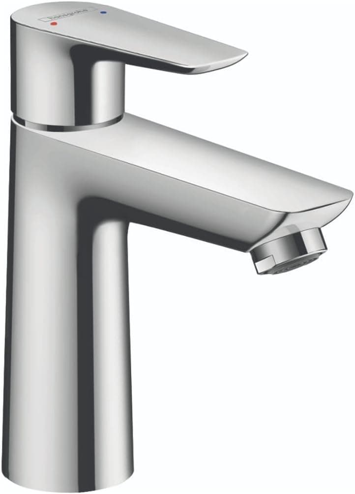 hansgrohe Talis E Modern Easy Install Easy Clean 1-Handle 1 6-inch Tall Bathroom Sink Faucet in Chrome, 71710001