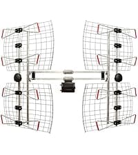 Antennas Direct 8-Element Bowtie UHF Outdoor HDTV Antenna, Multi-Directional, 70+ Mile Range, 4K 8K UHD NEXTGEN TV – w/All-Weather Mounting Hardware