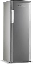 Hamilton Beach Upright Freezer, Deep Freeze, Stainless Steel Freezer with Drawer Compartments, 11 cu. ft. Freezer – 25”D x 23.6”W x 66.5”H