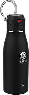Takeya Traveler Insulated Travel Mug, Leak Proof Lid, 17 Ounce, Onyx