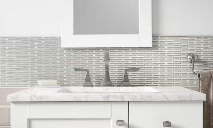 Kohler Kallan 8 in. Widespread 2-Handle Bathroom Faucet in Vibrant Brushed Nickel
