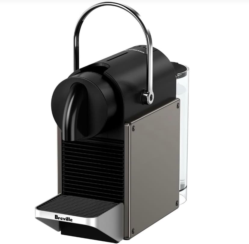 Breville-Nespresso USA BEC420TTN1AUC1 Pixie Espresso Machine, Titan