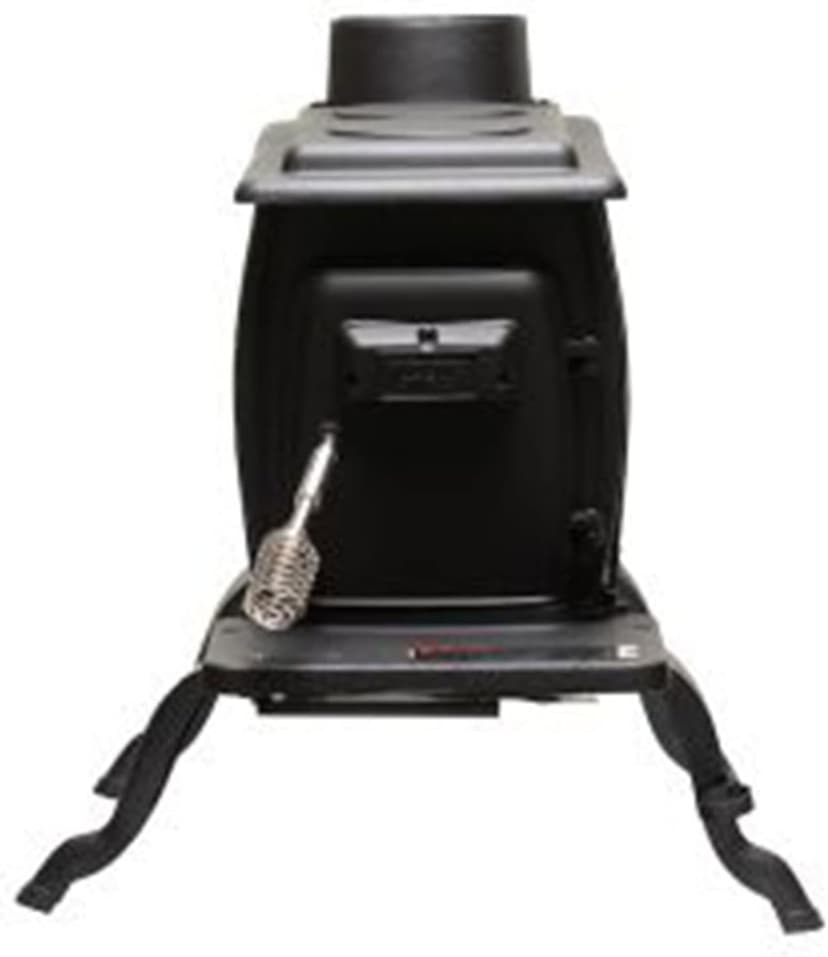 US Stove Company Cast Iron Wood Stove with Cool Touch Safety Handle, Heats up to 54,000 BTUs