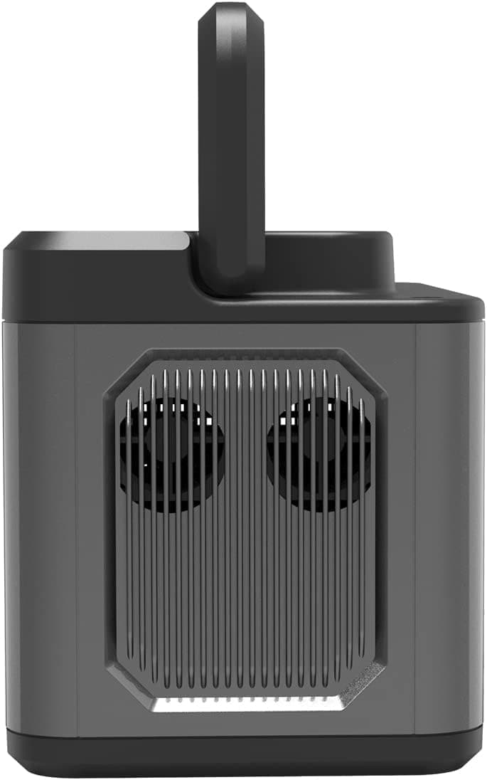 SeeDevil Portable Power Station 500W, 560Wh Lithium Battery, 110V/500W Pure Sine Wave AC Outlet, Solar Generator (Solar Panel Not Included) Great for Camping, Emergency Power, Off-Grid, Outdoor use