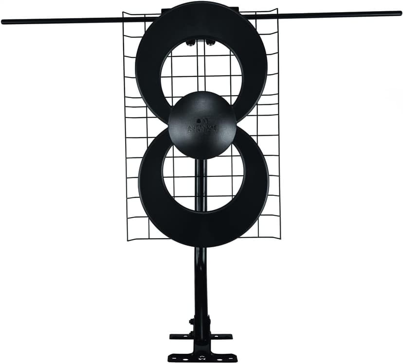 Antennas Direct ClearStream 2V Indoor Outdoor TV Antenna UHF VHF Multi-Directional, 60+ Mile Range, 4K 8K UHD, NEXTGEN TV – w/Reflector, 20-inch Mast