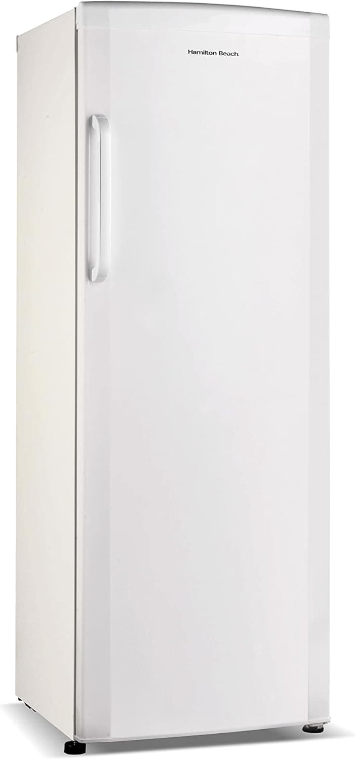 Hamilton Beach HBFRF1100, 11 cu ft, Upright Freezer, White