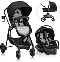 Pivot Modular Travel System with LiteMax Infant Car Seat (Oxford Black)