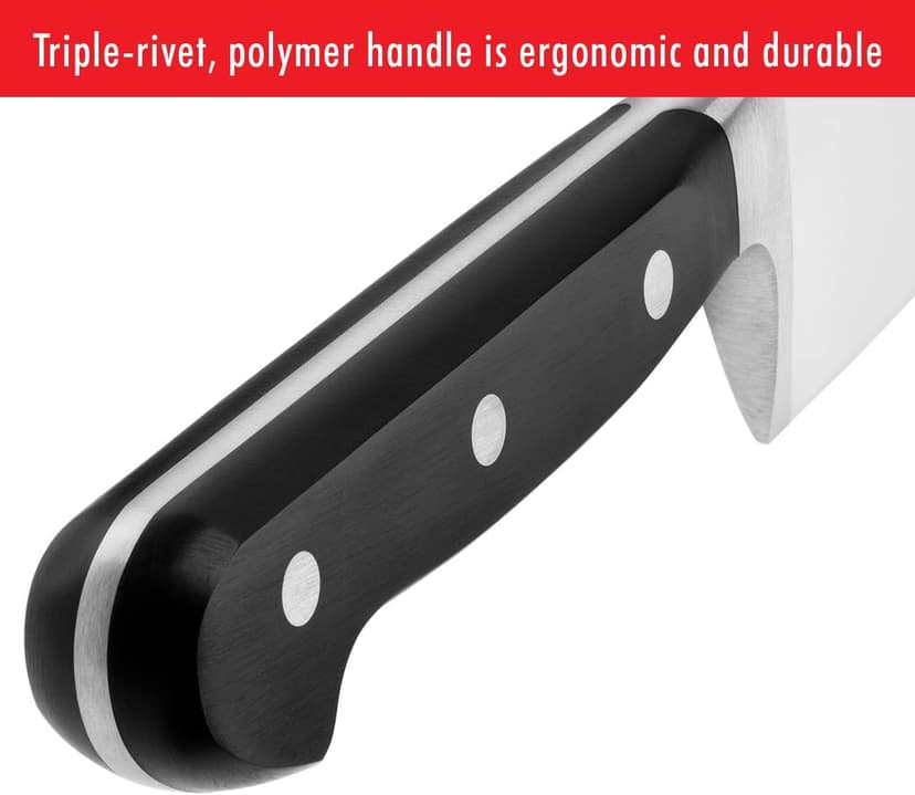 ZWILLING Professional S 8-inch Razor-Sharp German Chef's Knife, Made in Company-Owned German Factory with Special Formula Steel perfected for almost 300 Years, Dishwasher Safe