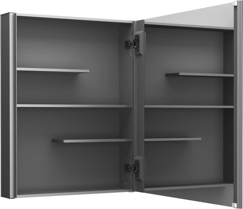 Kohler Medicine Cabinet, Bathroom Medicine Cabinet, Slow-Close Mirrored Door and Interior, Surface or Recessed Installation