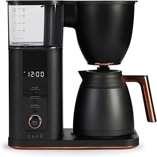 Café Specialty Drip Coffee Maker | 10-Cup Insulated Thermal Carafe | WiFi Enabled Voice-to-Brew Technology | Smart Home Kitchen Essentials | SCA Certified, Barista-Quality Brew | Matte Black