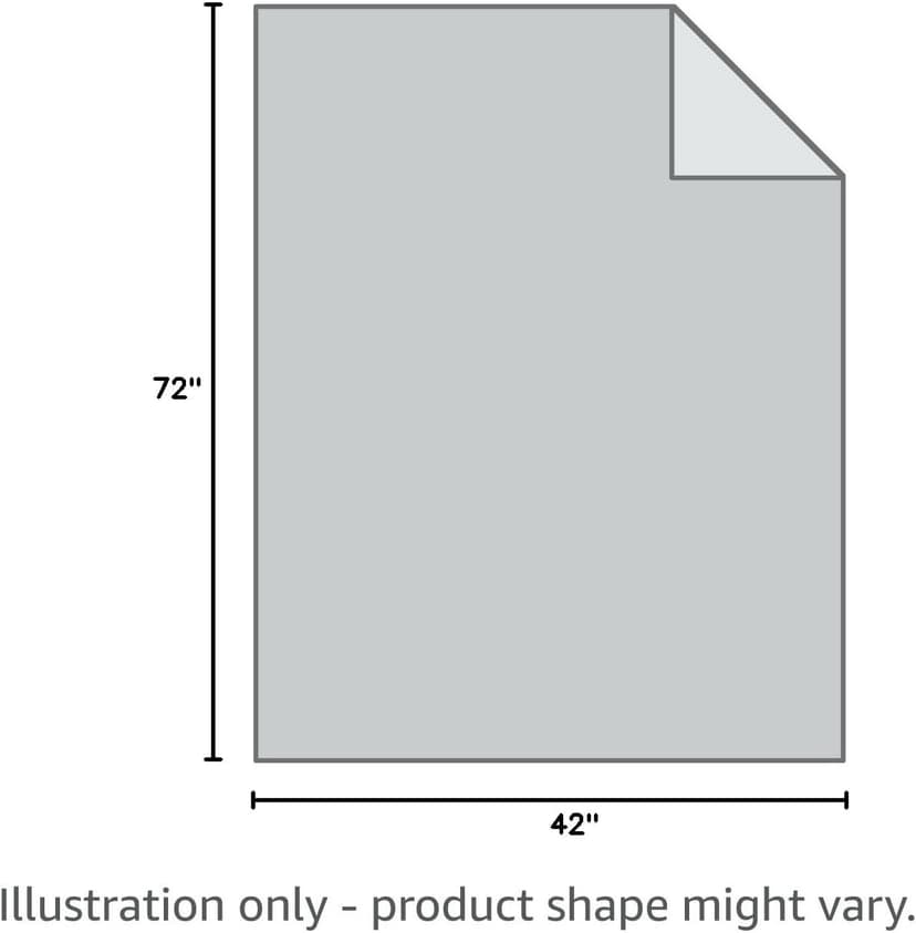 Baloo Weighted Blanket for Adults 12 lb Throw (Pebble White, 42"x72") | Cool & 100% Cotton | Machine Washable & Dryer Safe | Glass Microbead Fill