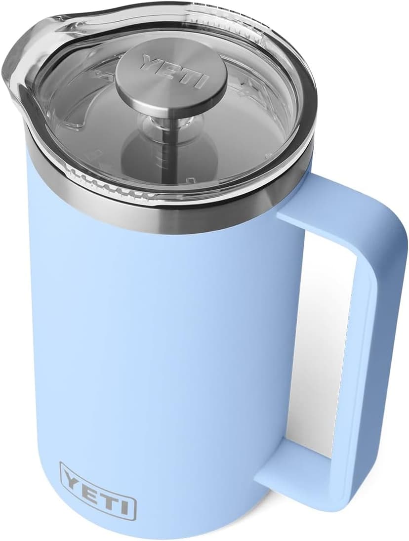 YETI Rambler French Press Coffee Maker, with GroundsControl Filter