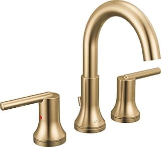 DELTA 3559-CZMPU-DST Trinsic Widespread, 5.00 x 16.00 x 5.00 inches, Champagne Bronze