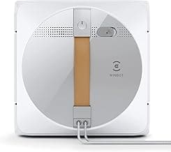 ECOVACS Winbot W1 Pro Window Cleaning Robot, Intelligent Cleaning with Dual Cross Water Spray Technology, Win SLAM 3.0 Path Planning, 2800Pa Suction Power, Edge Detection Technology, App Control,Grey