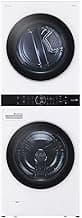 LG WKEX200HWA Compact 2 in 1 Laundry and Dryer Combo 27 Inch Washing machine 6 cycles, Laundry Center, Energy Star Certified, Washtower, Wrinkle Free, Wifi and Turbosteam technology with sensor for