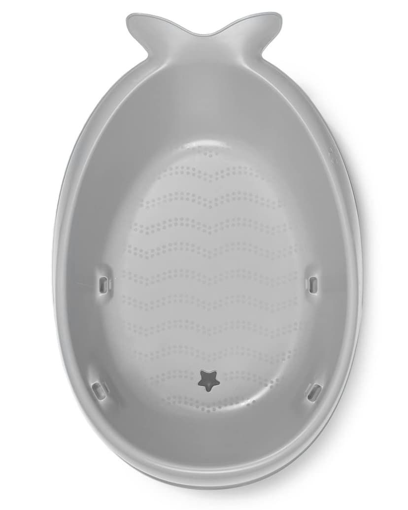 Skip Hop Infant Bath Tub 3-Stage Grow With Baby Smart Sling MOBY Bathtub Grey Age 0+