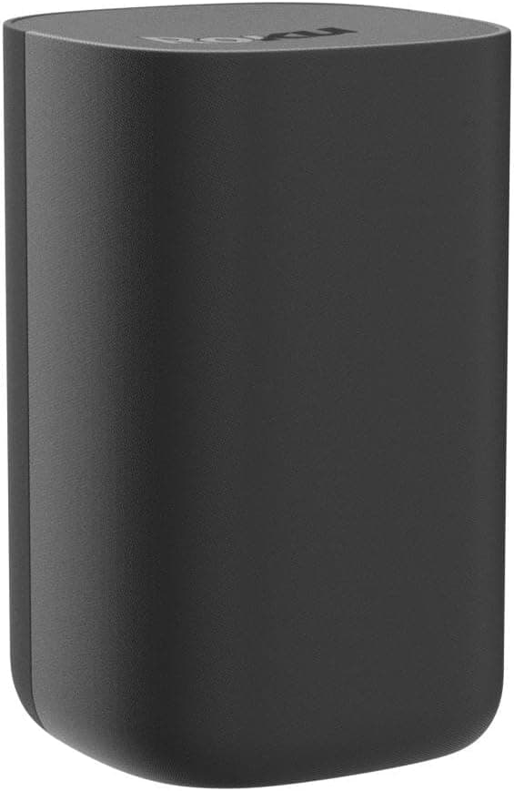 Roku Wireless Speakers (for Roku Streambars or Roku TV),Black 2 Count (Pack of 1)