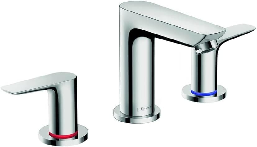 hansgrohe Talis E Modern Easy Install Easy Clean 2-Handle 3 5-inch Tall Bathroom Sink Faucet in Chrome, 71733001