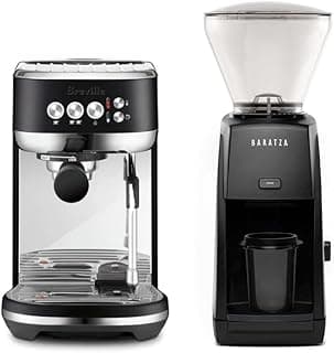 Breville Bambino Plus Espresso Machine Bundle w/ Baratza Encore ESP Espresso Grinder | Black | BEP501BTR1BNA1