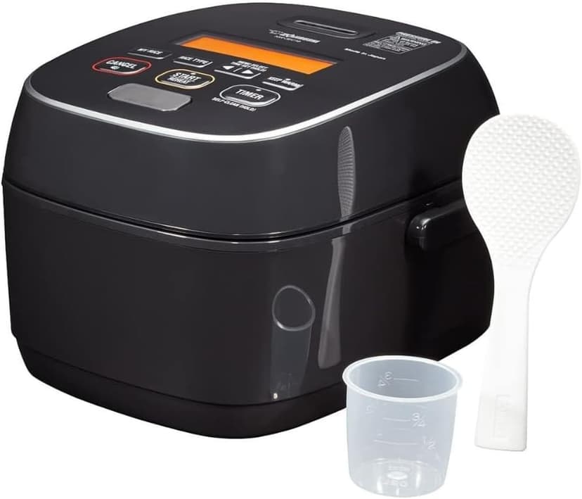 Zojirushi NW-JEC10BA Pressure Induction Heating (IH) Rice Cooker & Warmer, 5.5-Cup, Made in Japan