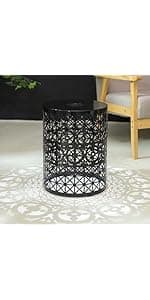 Christopher Knight Home Manuel Light-Weight Concrete Accent Table, Natural, 12.5D x 12.5W x 17.75H in