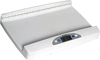 Health o Meter 553Kl Digital Portable Pediatric Baby Scale with Extra-Wide Tray, 44 Lb X 0.5 Oz