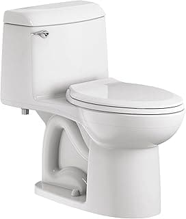 American Standard 2034314.020 Champion 4 One-Piece Toilet with Toilet Seat, Elongated Front, Chair Height, White, 1.6 gpf