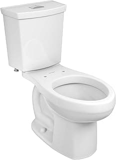 American Standard 2886218.020 H2Option Two-Piece Toilet, Elongated Front, Chair Height, Dual Flush, White, 0.92 - 1.28 gpf