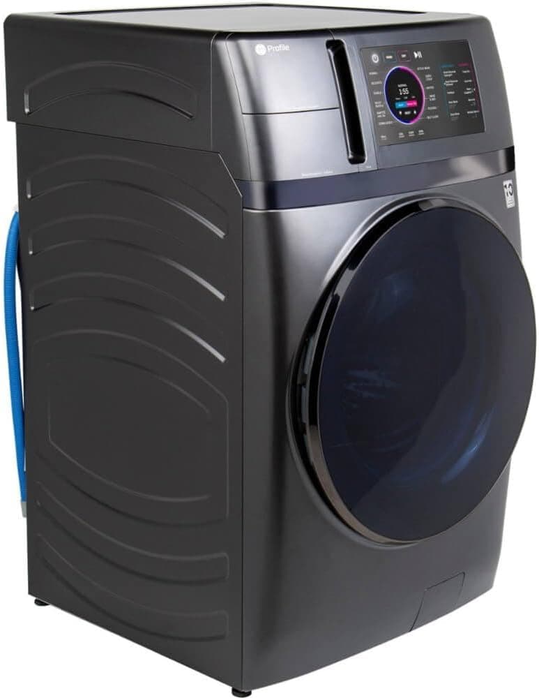 GE Profile PFQ97HSPVDS 28 Inch Smart Front Load Washer/Dryer Combo with 4.8 cu.ft. Capacity, 12 Wash Cycles, 14 Dryer Cycles