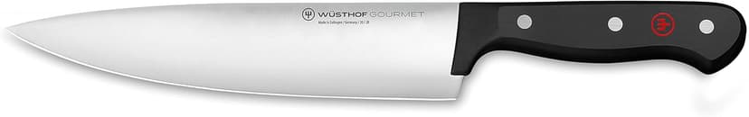 Wüsthof Gourmet 4-Piece Chef's Knife Set, Black