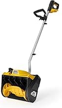 12-Inch Cordless Brushless Snow Shovel Compatible with DeWalt 20V/60V Battery(Tool Only) Electric Snow Blower with 23ft Throwing Distance, Adjustable Chute, Smart Control, LED Light for Driveway