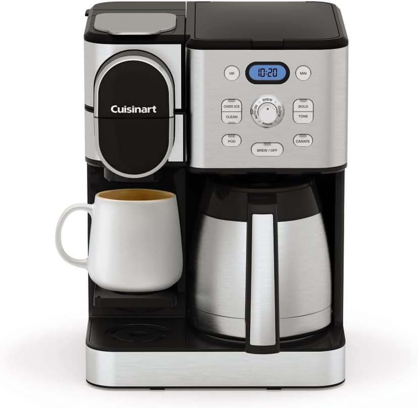 Cuisinart Coffee Center® 10-Cup Thermal Coffeemaker and Single-Serve Brewer