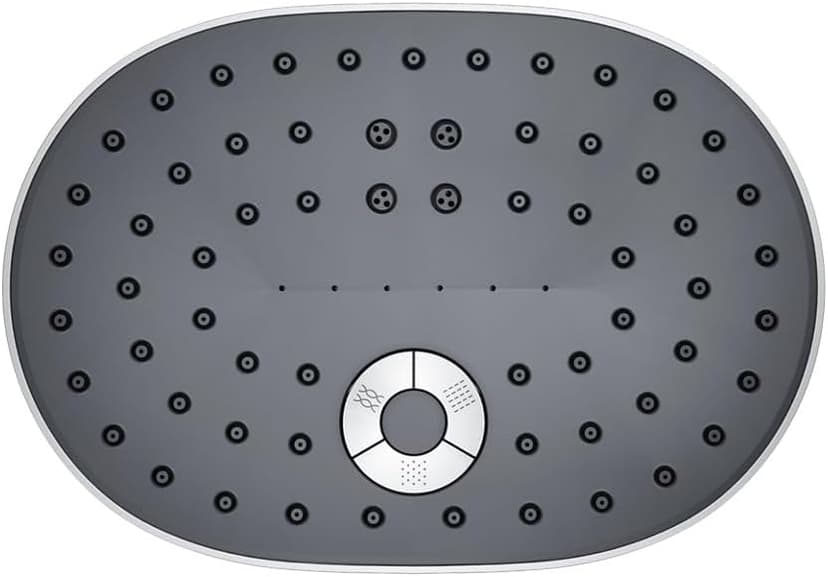 KOHLER 26290-CP Statement Three-Function SHOWERHEAD, Maximum Spray Performance with Mode Selector Buttons, Polished Chrome, 2.5 GPM