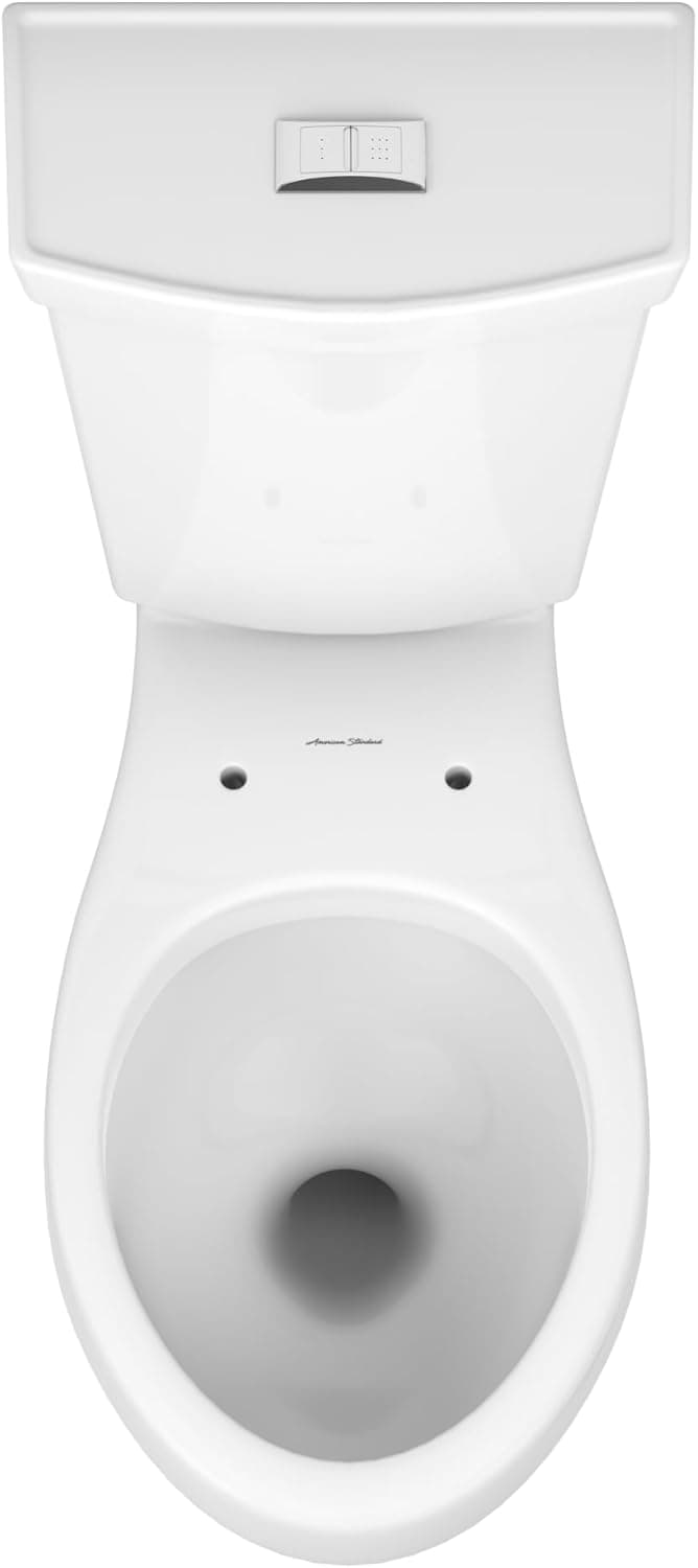 American Standard 2886218.020 H2Option Two-Piece Toilet, Elongated Front, Chair Height, Dual Flush, White, 0.92 - 1.28 gpf