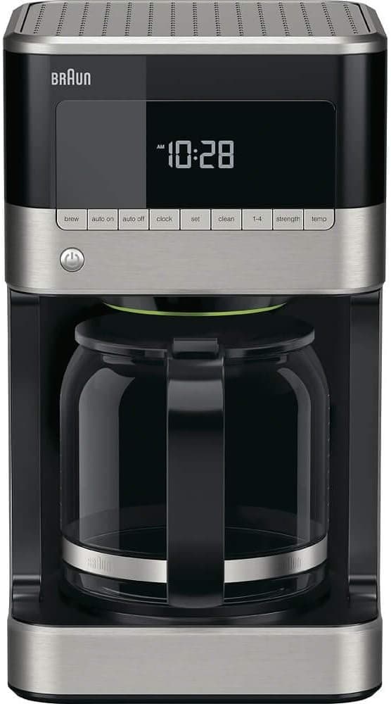 Braun BrewSense 12 cup Drip Coffee Maker, Black, KF7150BK
