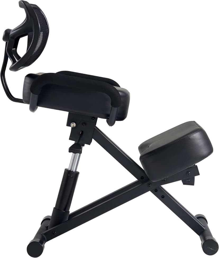 Master Massage Ergonomic Kneeling Chair with Back Support for Office -Posture Chair with Angled Seat and Backrest for Home and Office-Posture Correction Stool-Improve Your Posture