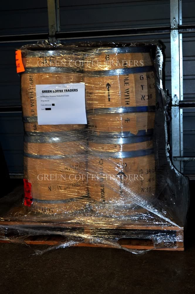 Green Coffee Traders 1LB. 100% Jamaica Jamaican Blue Mountain Roasted Coffee - City Roast, 1lb Bag