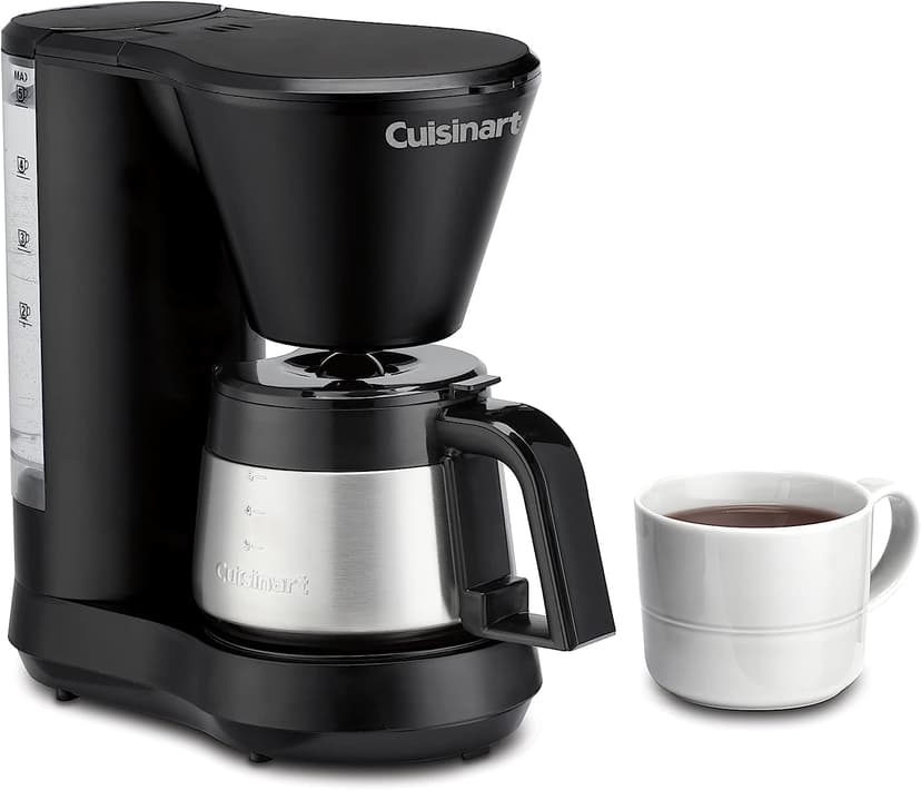 Cuisinart 5-Cup Coffeemaker with Stainless Steel Carafe, DCC-5570NAS