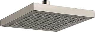 Delta Faucet Single-Spray Touch-Clean Rain Shower Head, Stainless RP50841SS