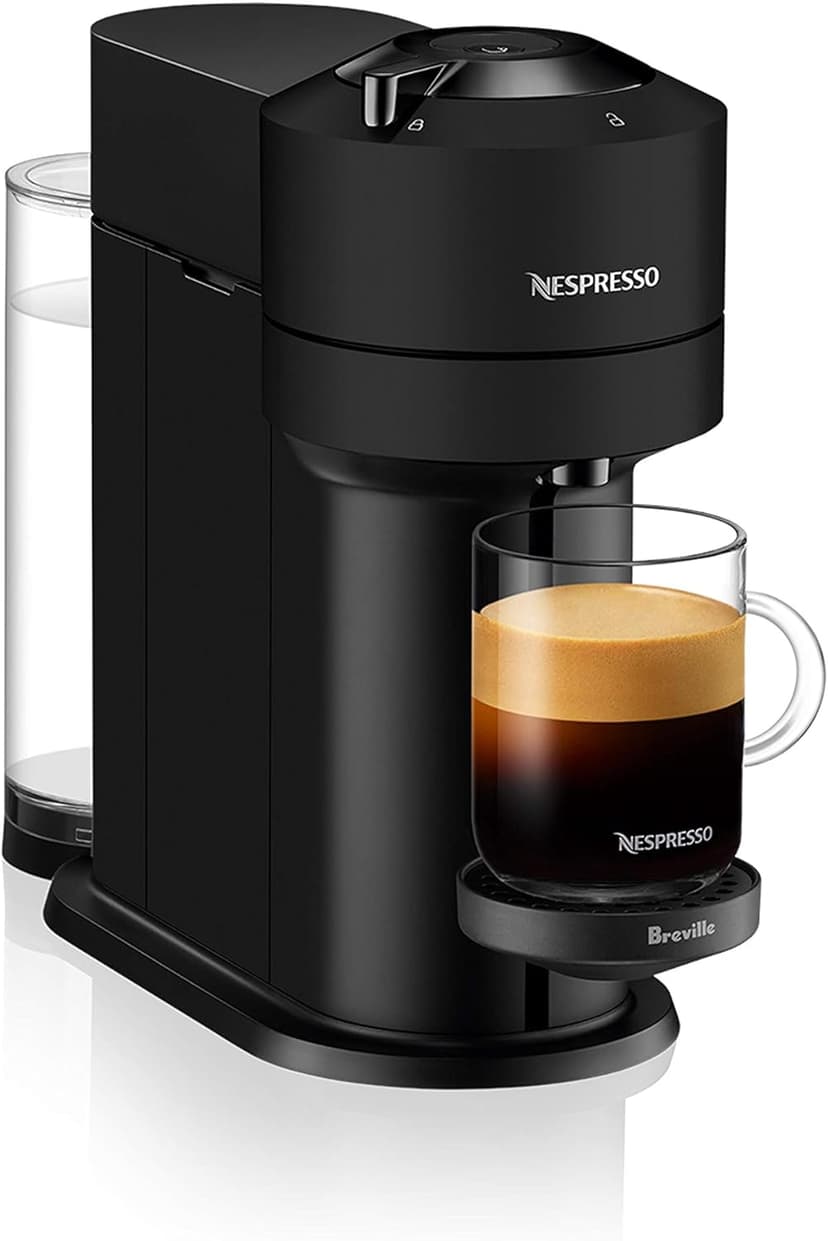 Nespresso VertuoPlus Coffee and Espresso Machine by Breville, Ink Black