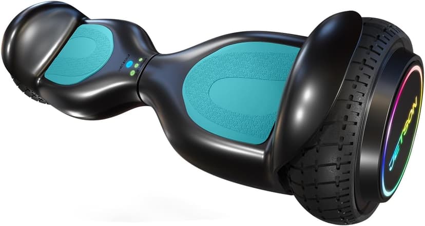 Jetson All Terrain Hoverboard with LED Lights, LED Light-up Wheels, Self-Balancing Hoverboard with Active Balance Technology, Ages 12+